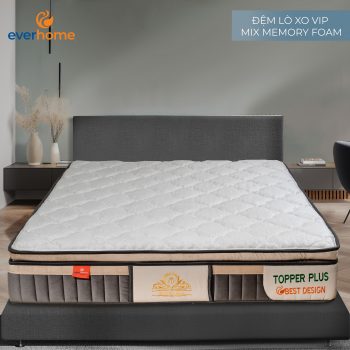 Đệm lò xo Everhome VIP mix Memory Foam